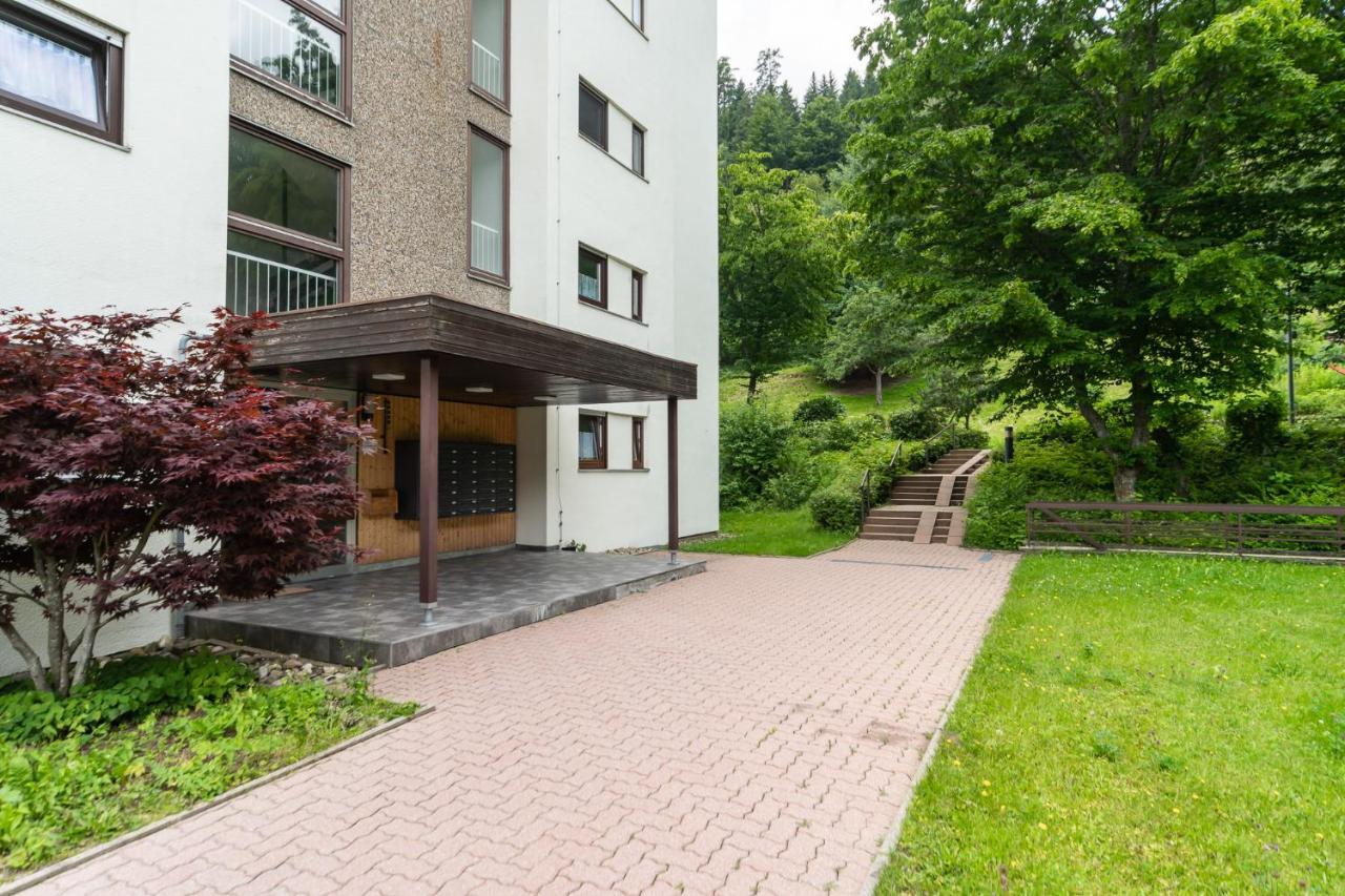 Schwarzwaldsuite Mit Panorama Waldblick Enzklösterle Exterior foto