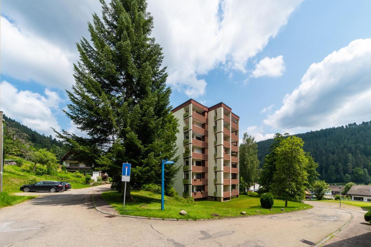 Schwarzwaldsuite Mit Panorama Waldblick Enzklösterle Exterior foto